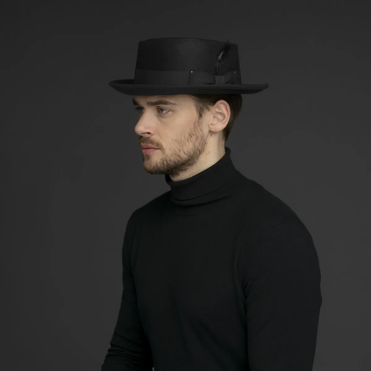 Fashion Jett Wool Felt